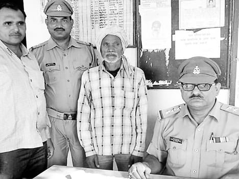 accused arrested in widow murder case