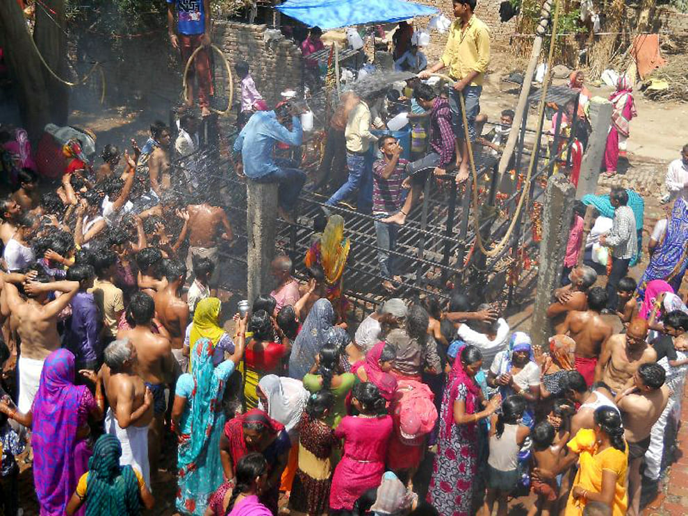the miraculous well of Sikanderpur 