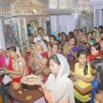 चौबीस टोंक मंदिर में चढ़ाया मां पदमावती पर चोला