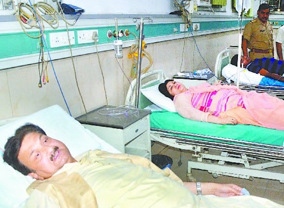Former minister and wife injured in road accident