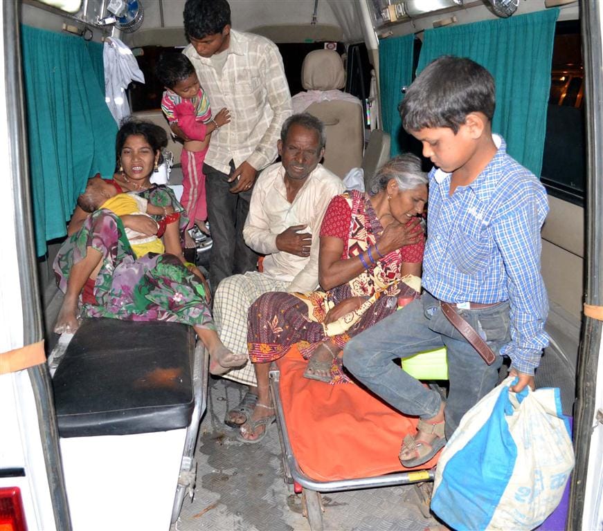 Two killed in bus full of pilgrims , over 50 injured