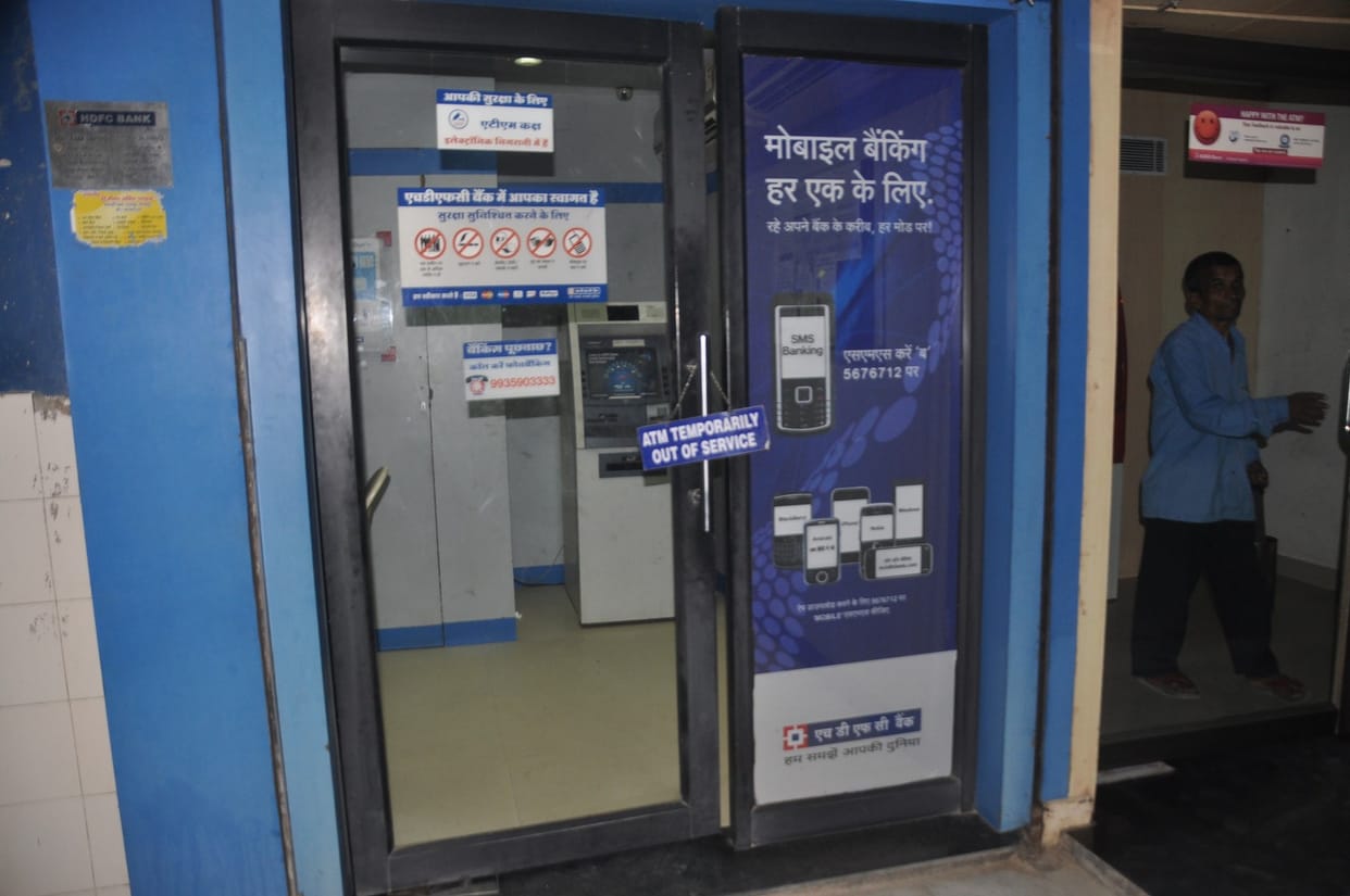 People face problem when ATM are not work due to holidays