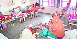 Patients commotion in hospital