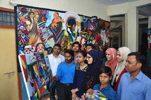 bu painting mela