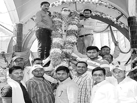 Dr. Ambedkar's birthday splash
