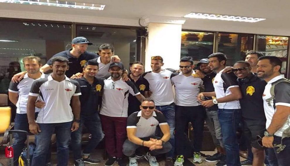 Chennai Super Kings reunite at Rajkot After ban