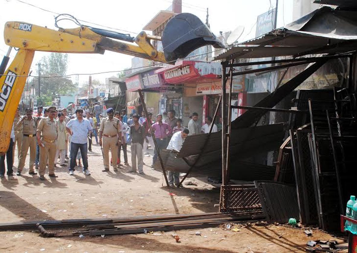  demolition will showrooms, hotels and 340 shops