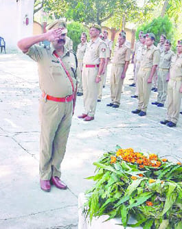 Fire personnel martyred tribute
