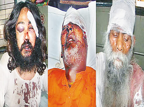 Three monks looting, rape attempt disciple
