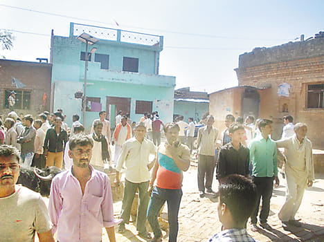 The accused was disturbed by family four days