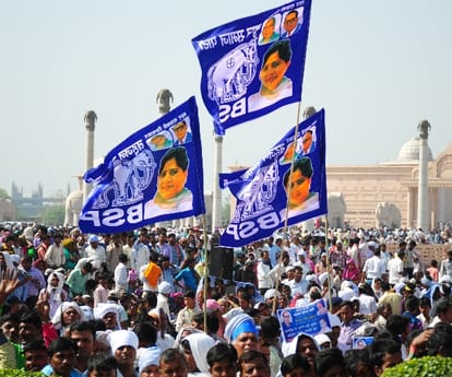 mayawati pays tribute to Dr. B. R. Ambedkar