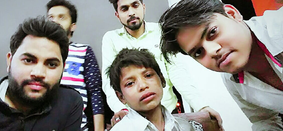 ghaziabad youth campaign to find a kid parents