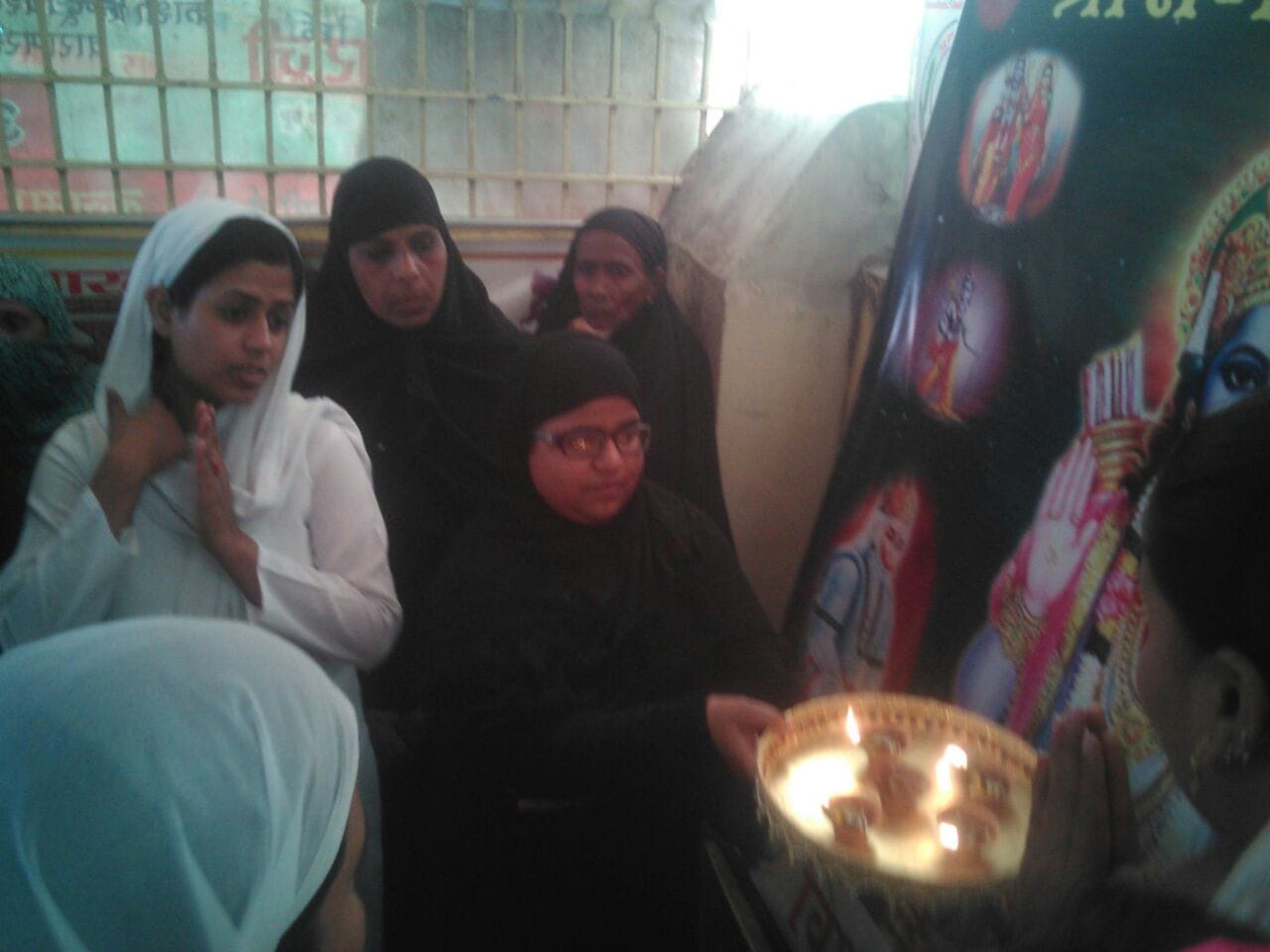 Muslim women worshiped Lord Ram on ramnavami