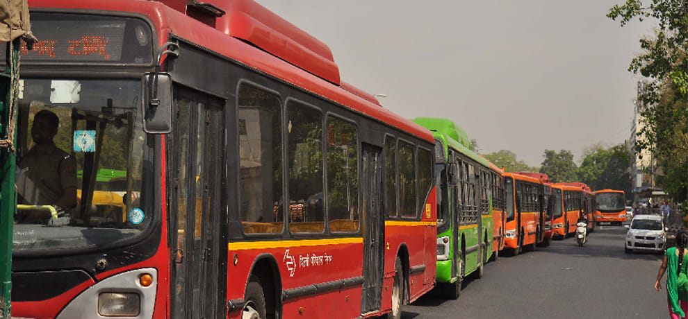 More than 5800 buses give relief on odd even first day