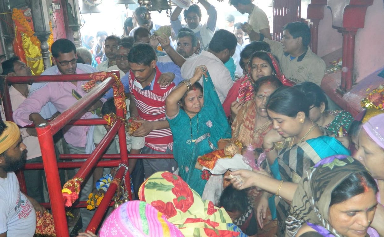 Worship of nature was mahagauri