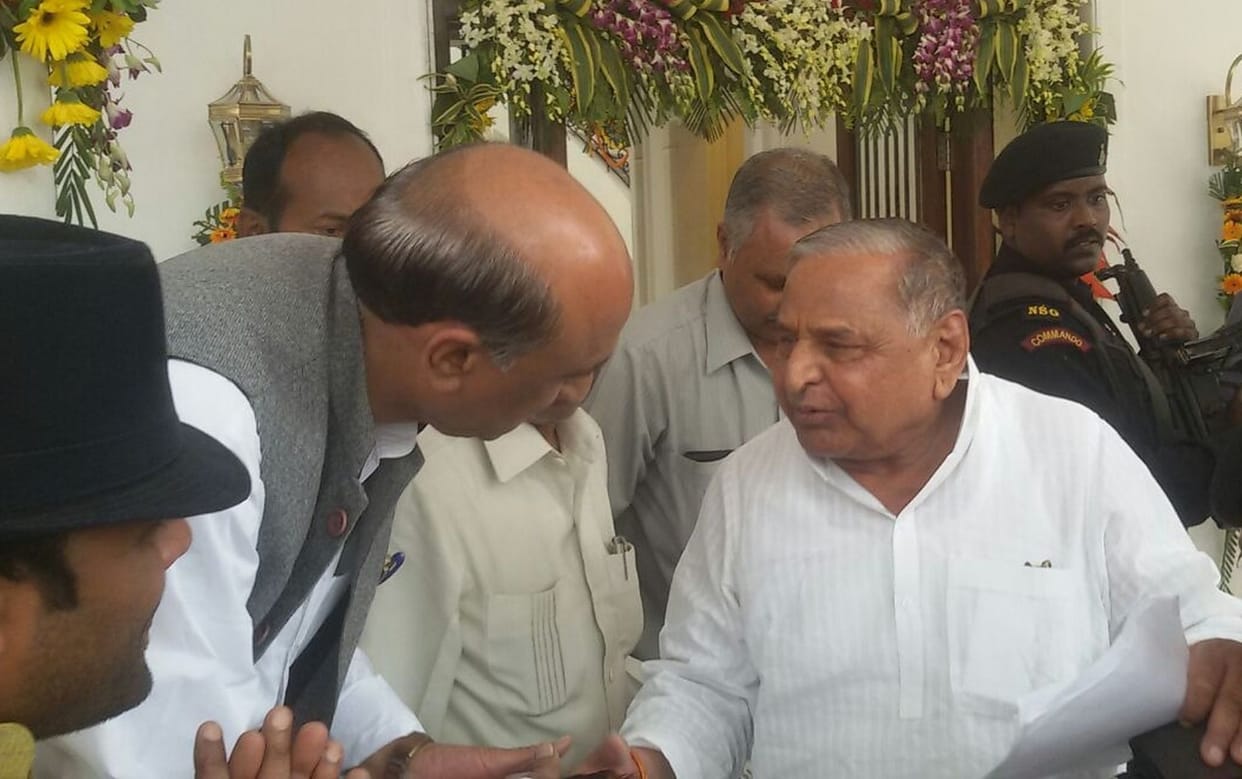 SP district president in the organization's bid to intensify politics