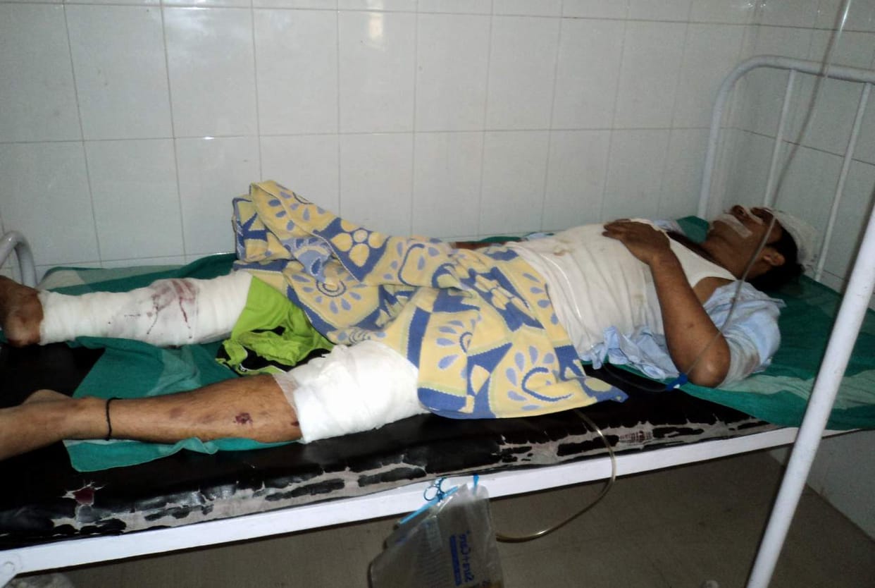 Seven injured in a road accident, two serious