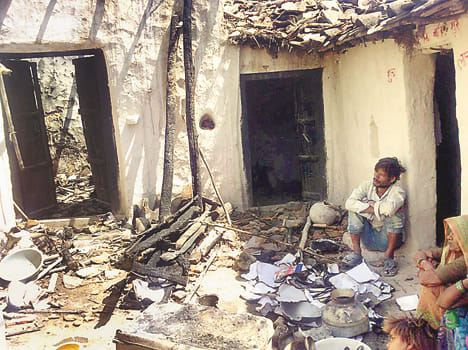 The spark from the stove ashes property worth millions
