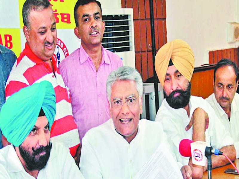 Badal government, sunil jakhar, millions patchwork, congress party, jalandhar