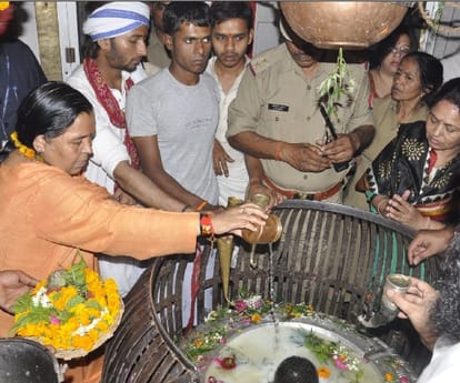 Uma Bharti speaks over Ram temple.