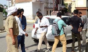 assault and firing by students 