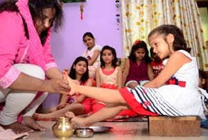 navratri celebration in city
