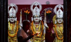 ram navmi celebration in city