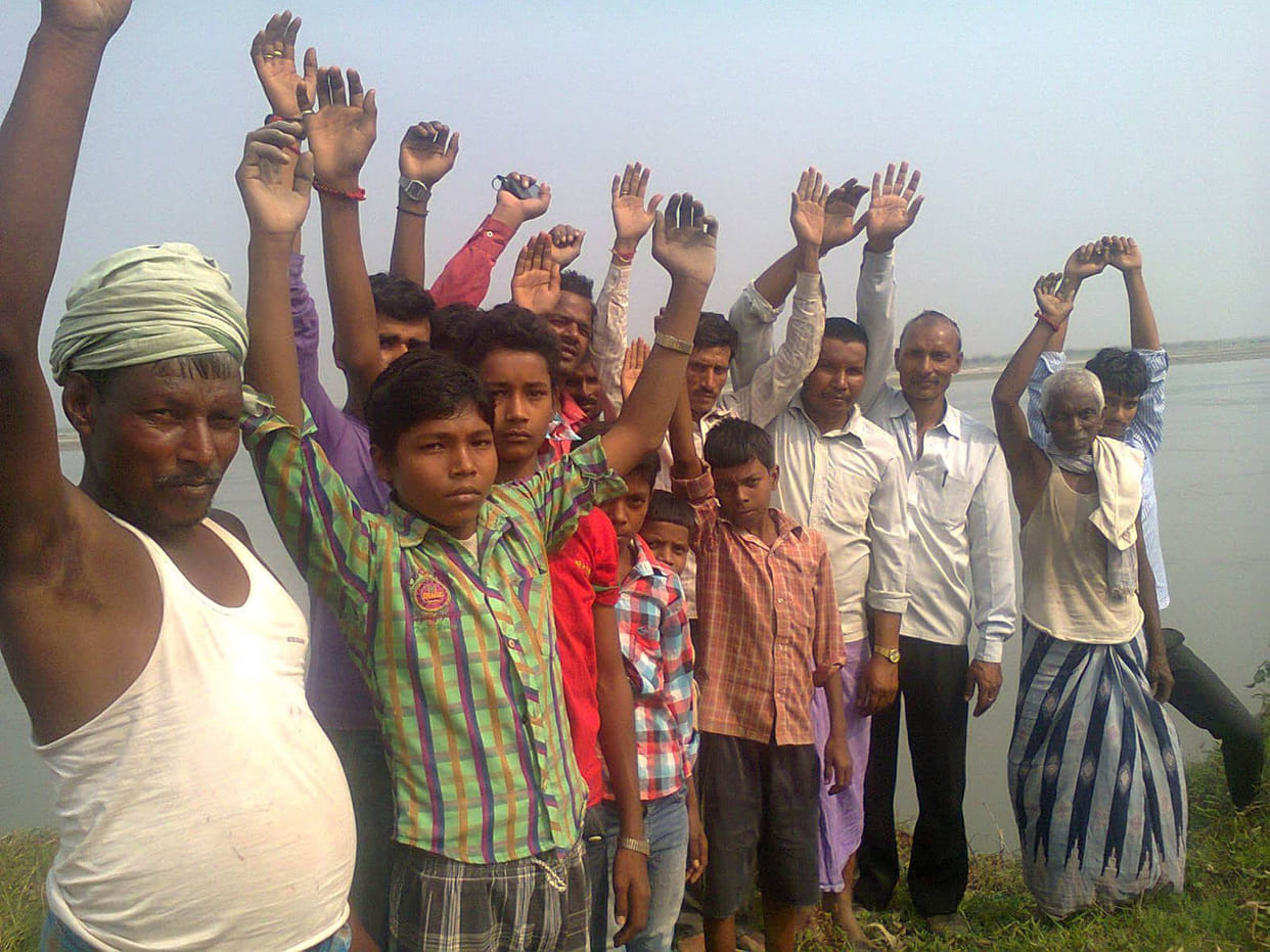 Performed for road construction