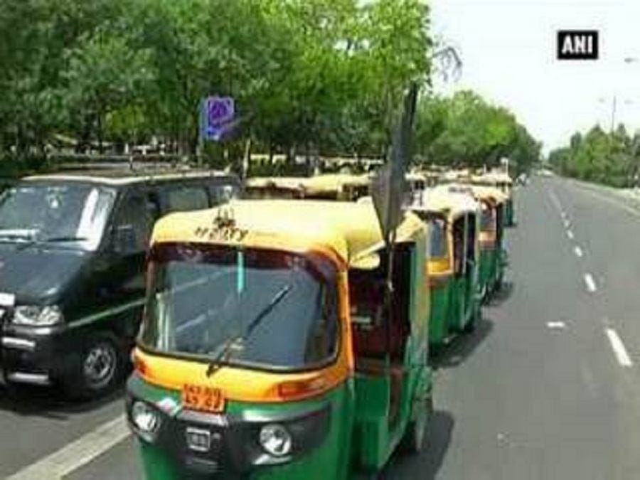 on government promise returned auto and taxi strike