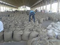 Awaiting the lifting two million Ktton, karnal