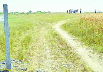 did not UP land settlement