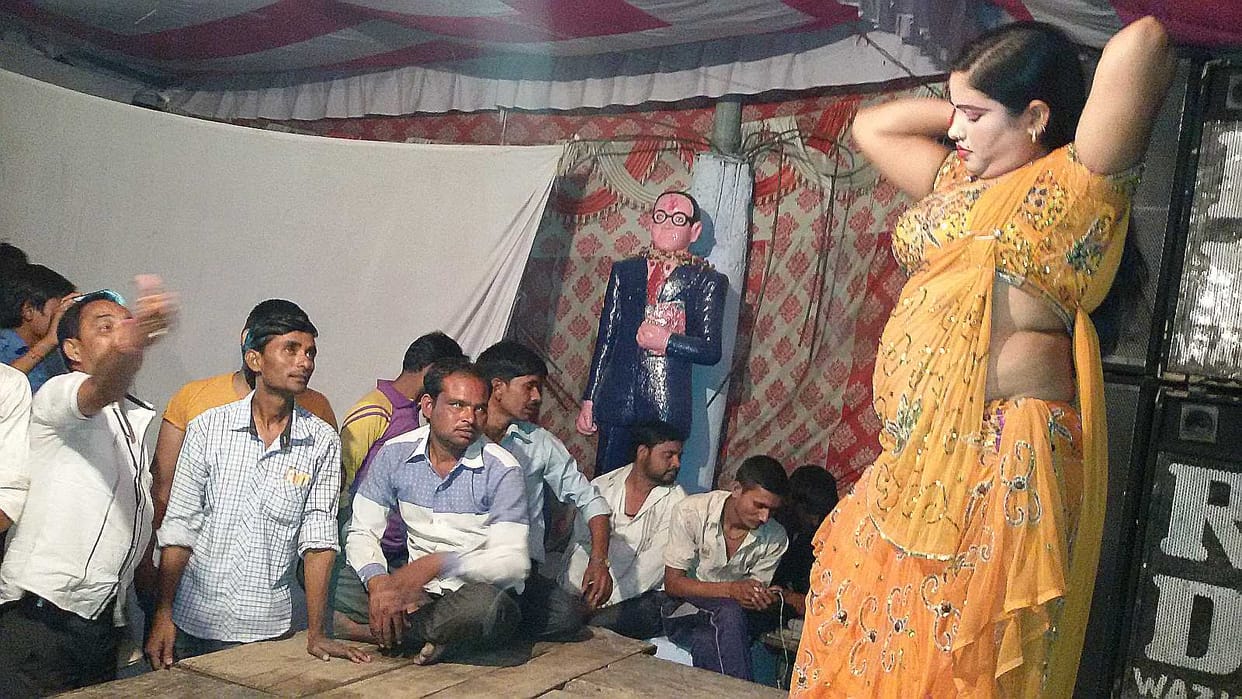 Ambedkar Jayanti mounted jive to the beats