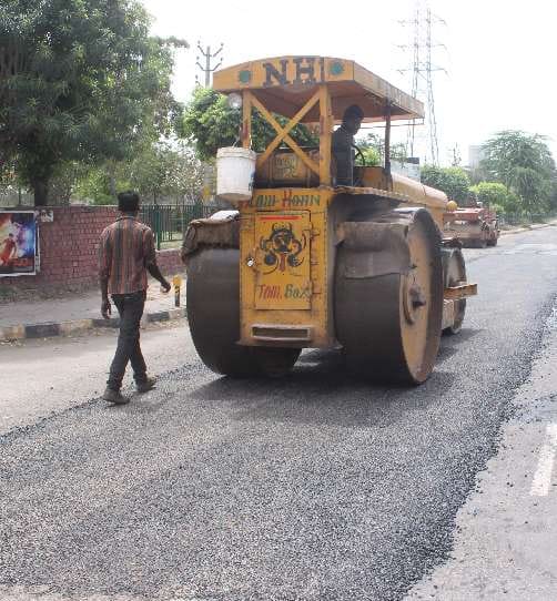 panchkula, deviding road, ready