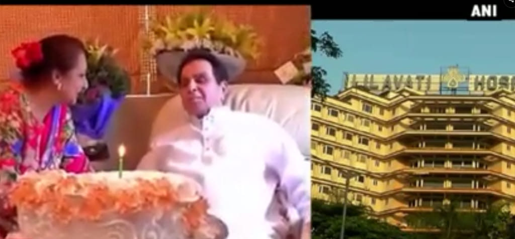 Dilip kumar admitted to hospital, condition stable