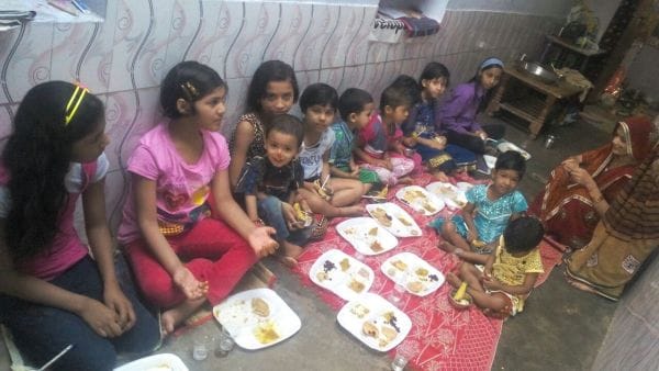 Eve of Ram Navami today organise Kanya Langura in homes