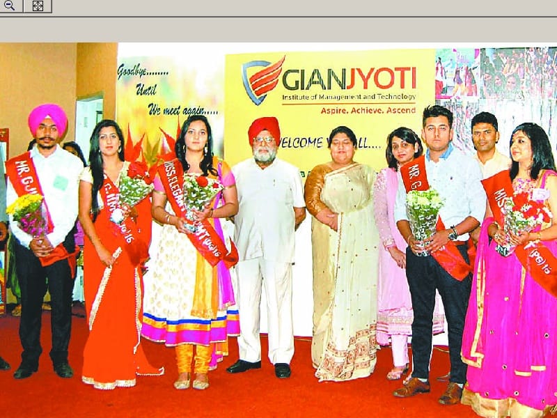 fairwell party, gyan jyoti institute, mohali, campus, education