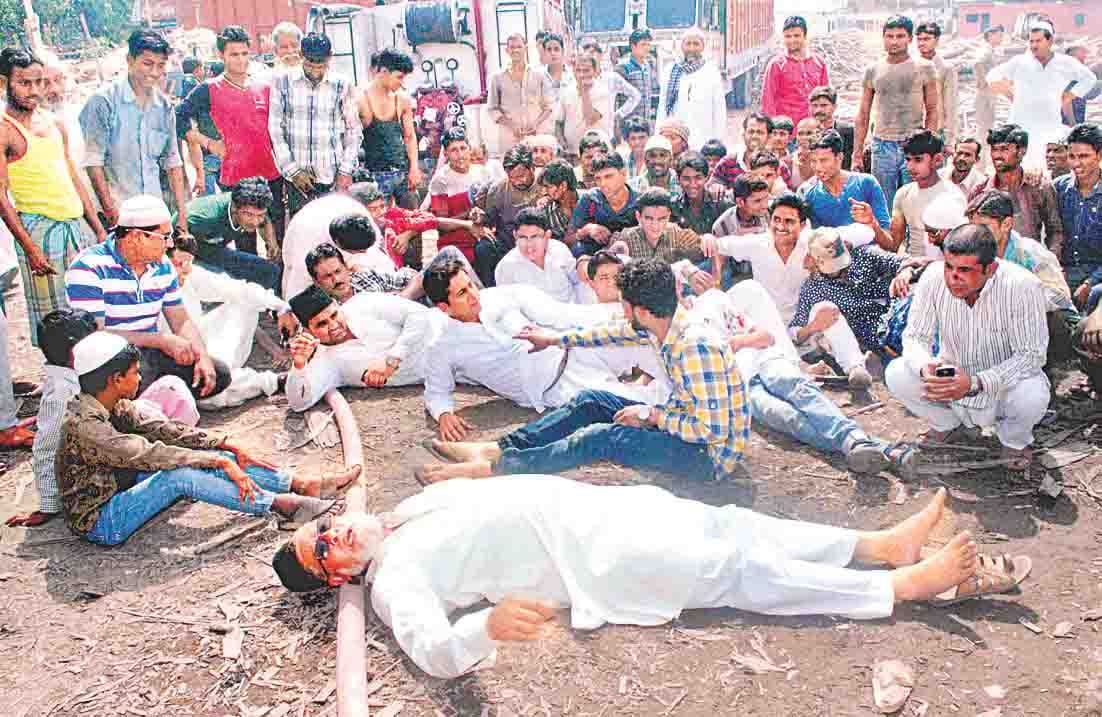 police set fire in my factory ः fasal