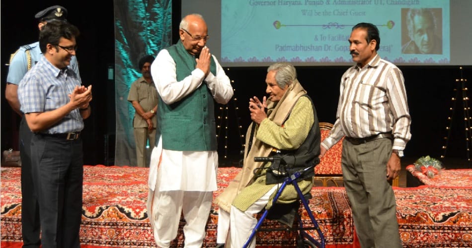 gopal das neeraj, gopal das neeraj interview, renowned shayar interview, chandigarh