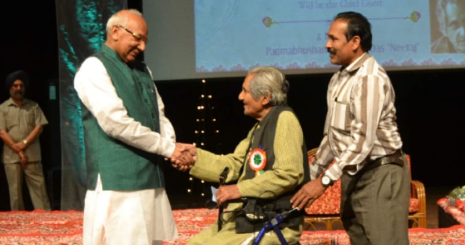 gopal das neeraj, gopal das neeraj interview, renowned shayar interview, chandigarh