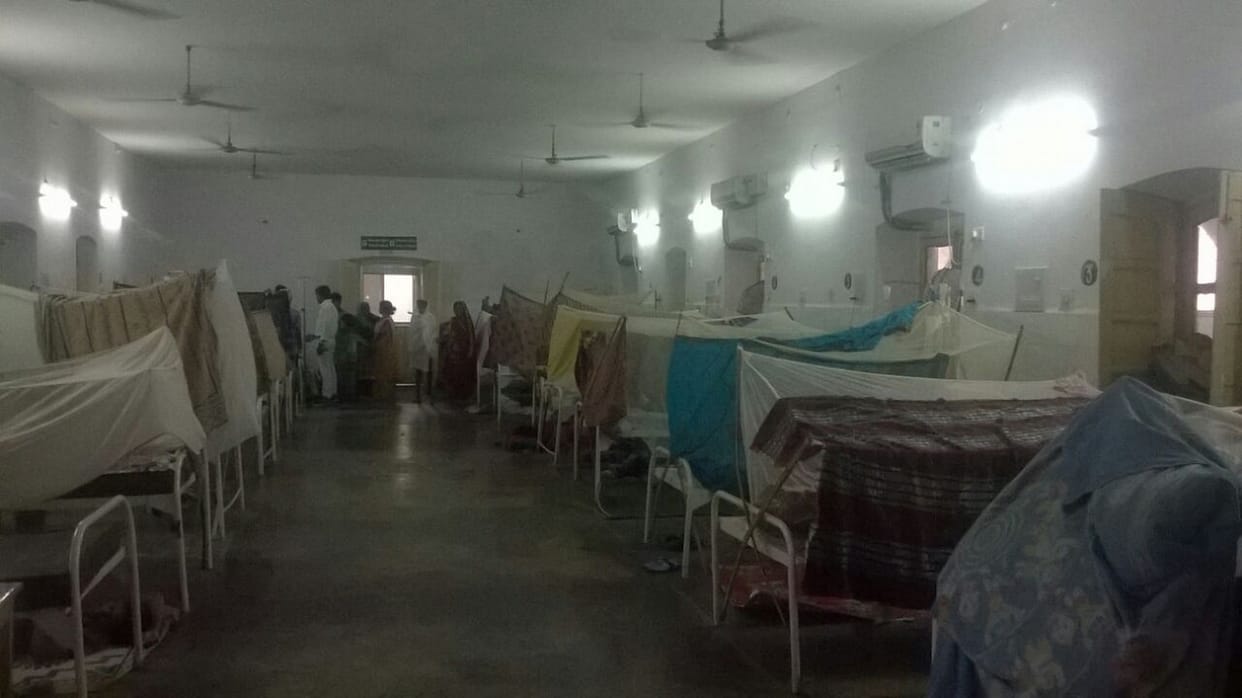 air condition probelem in burn ward, pataint 