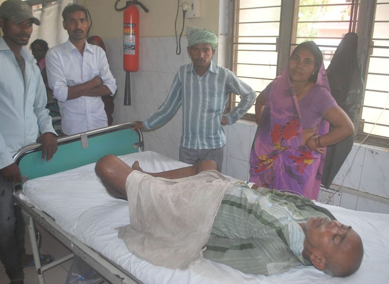 Man fed poison