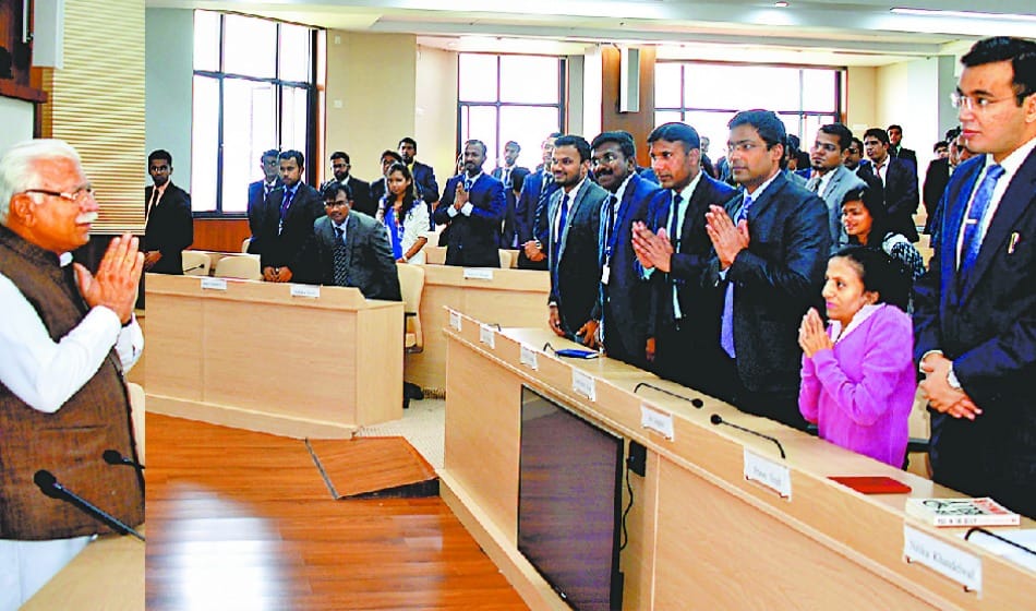 CM advice, manohar lal, probationary IAS, keep distance, political leaders, Mussoorie