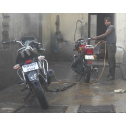 bhiwani news, service station, water, available, notice