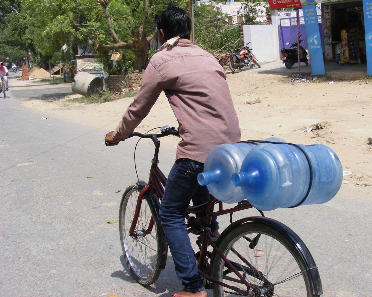 ATM water being sold in the black water