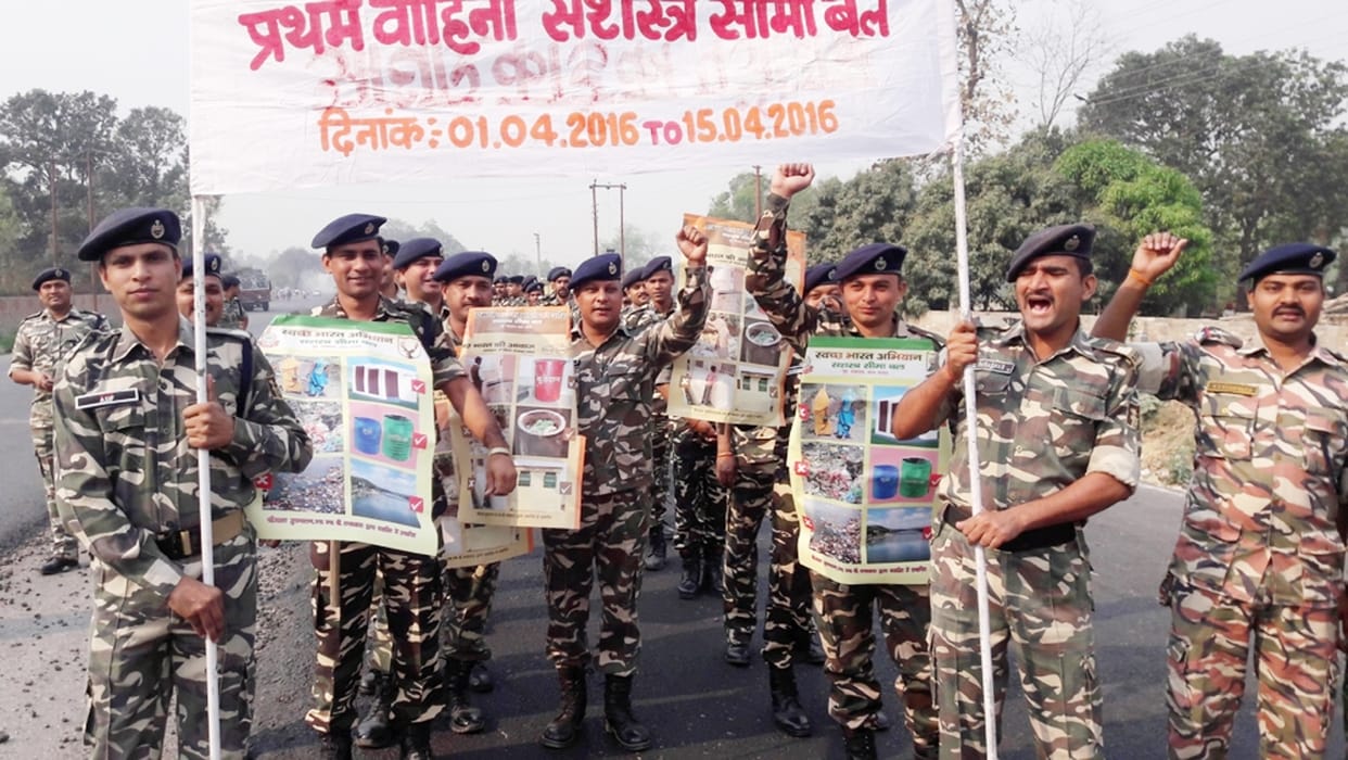 Rallied for hygiene