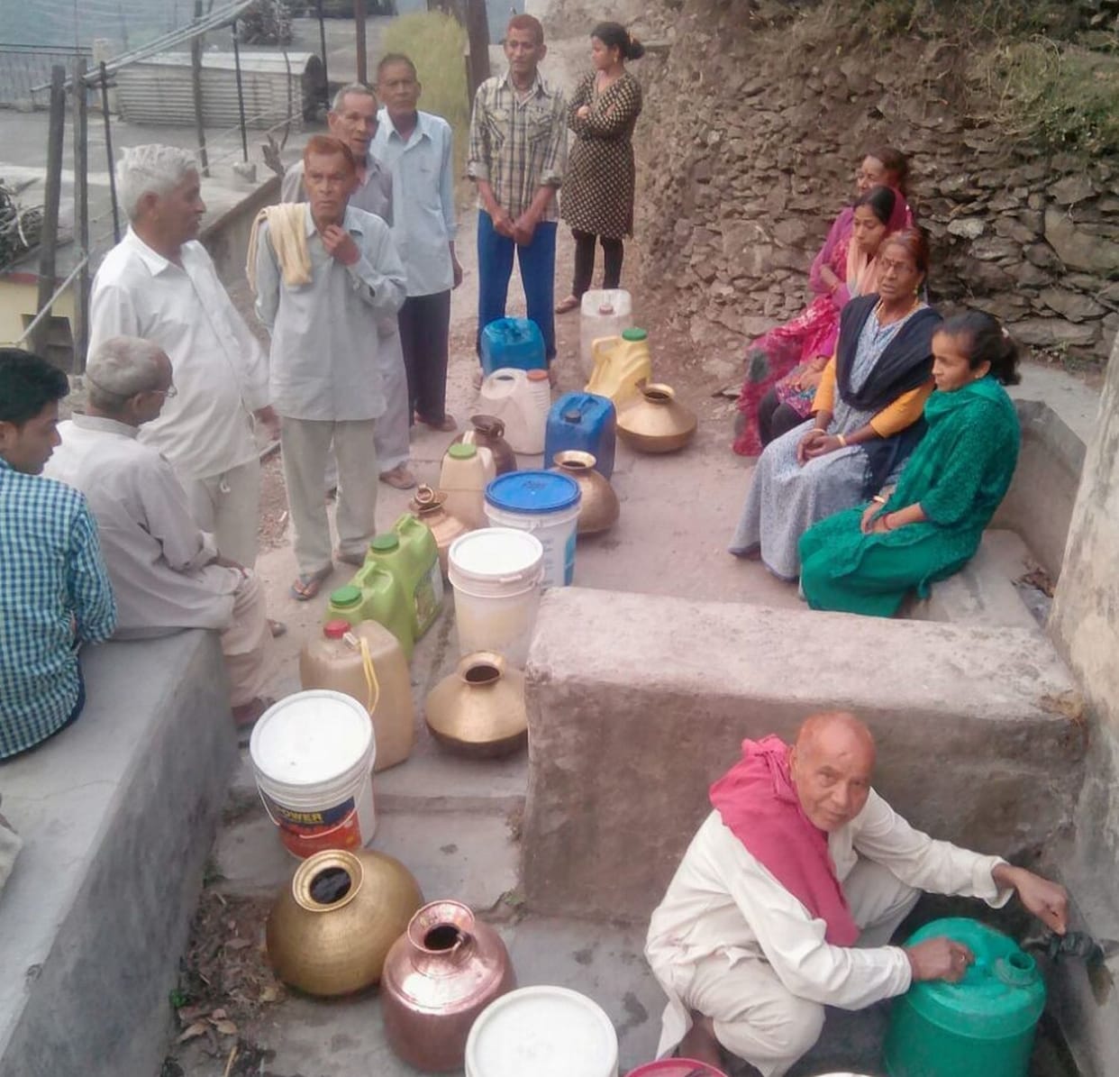 water problem in Bangana