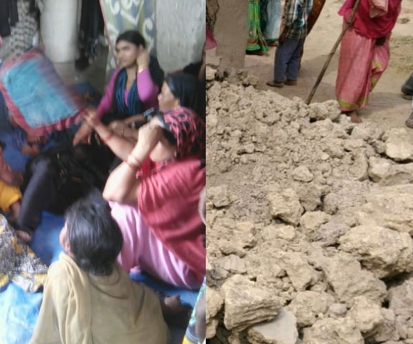 Two died in a wall collapse in Balrampur.