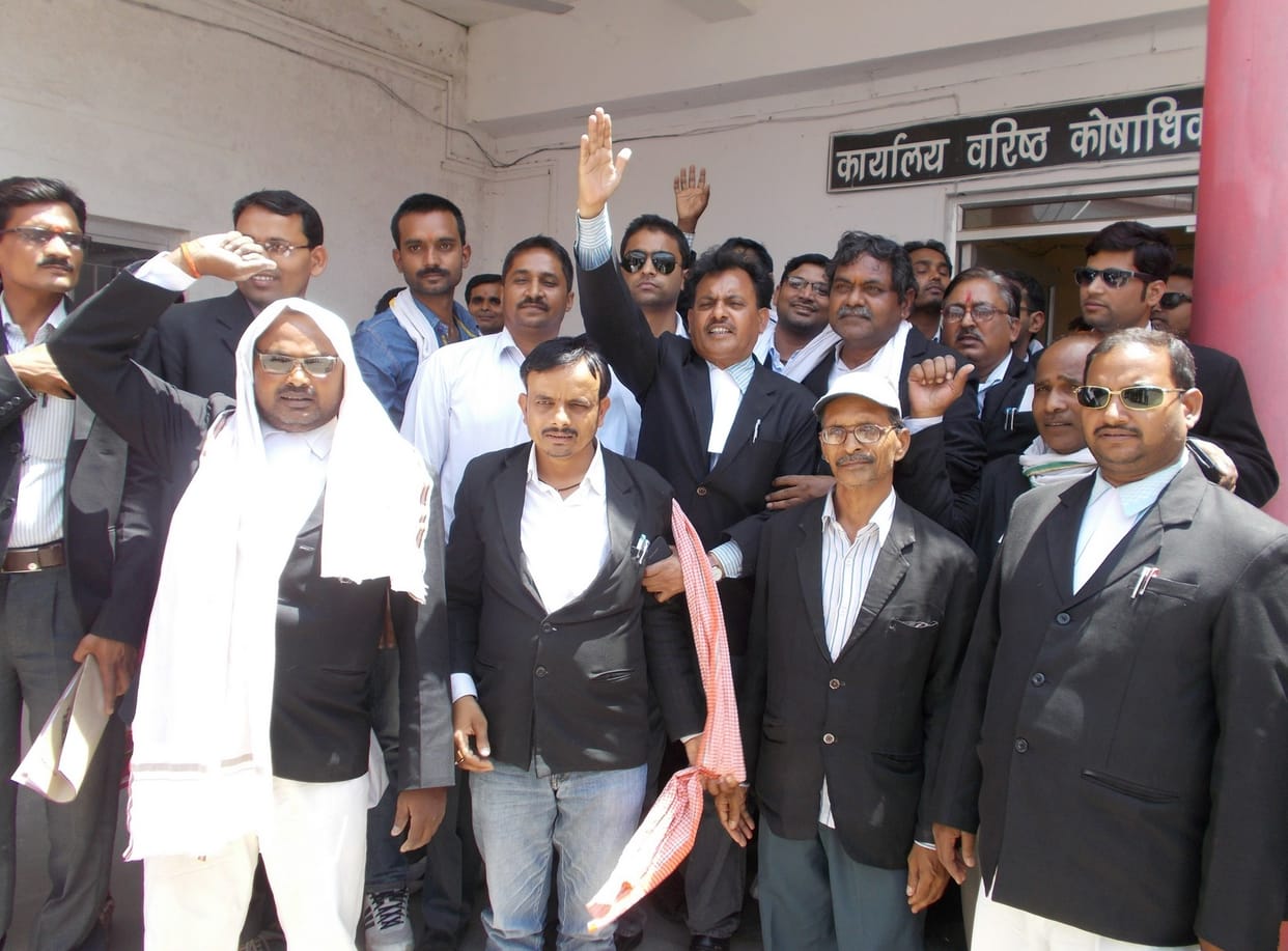 Anger against the government burst