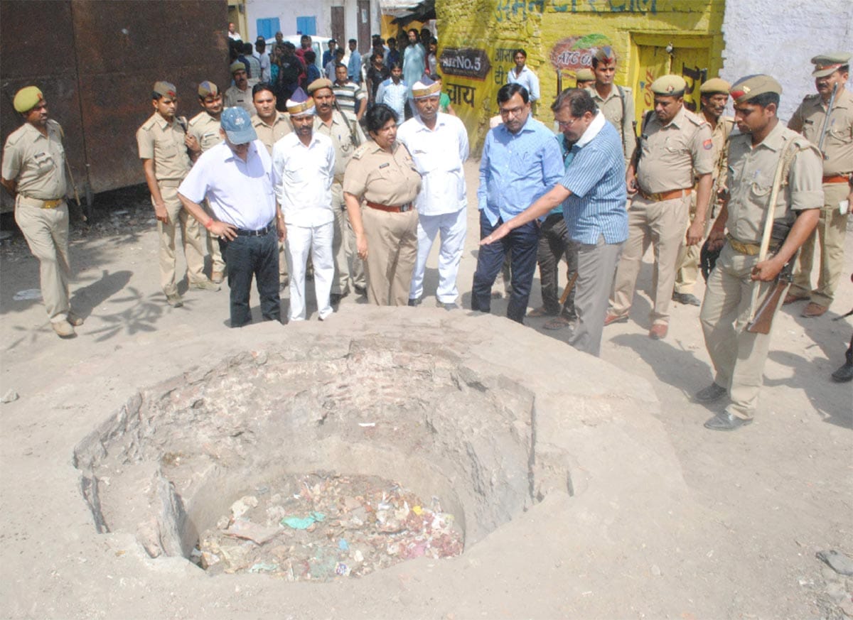 controversy over well in rampur