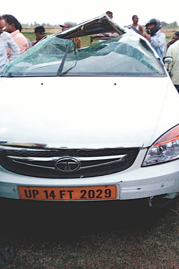 Nilgai save car trips upturned, uncle-nephew's death